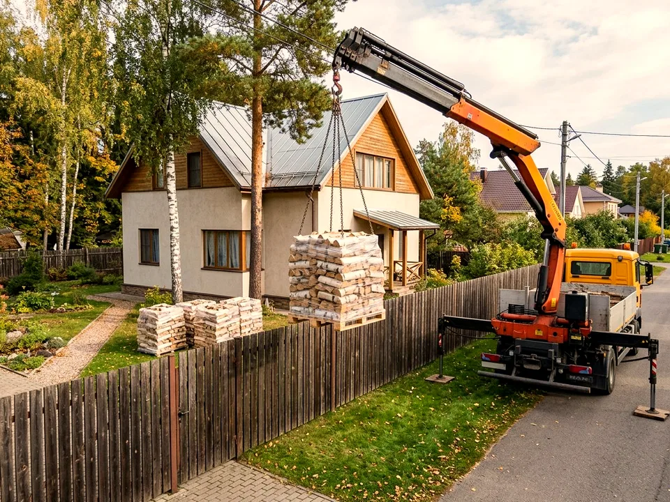 Разгрузка в цоколь, Барыбино, проспект Полевая, 35